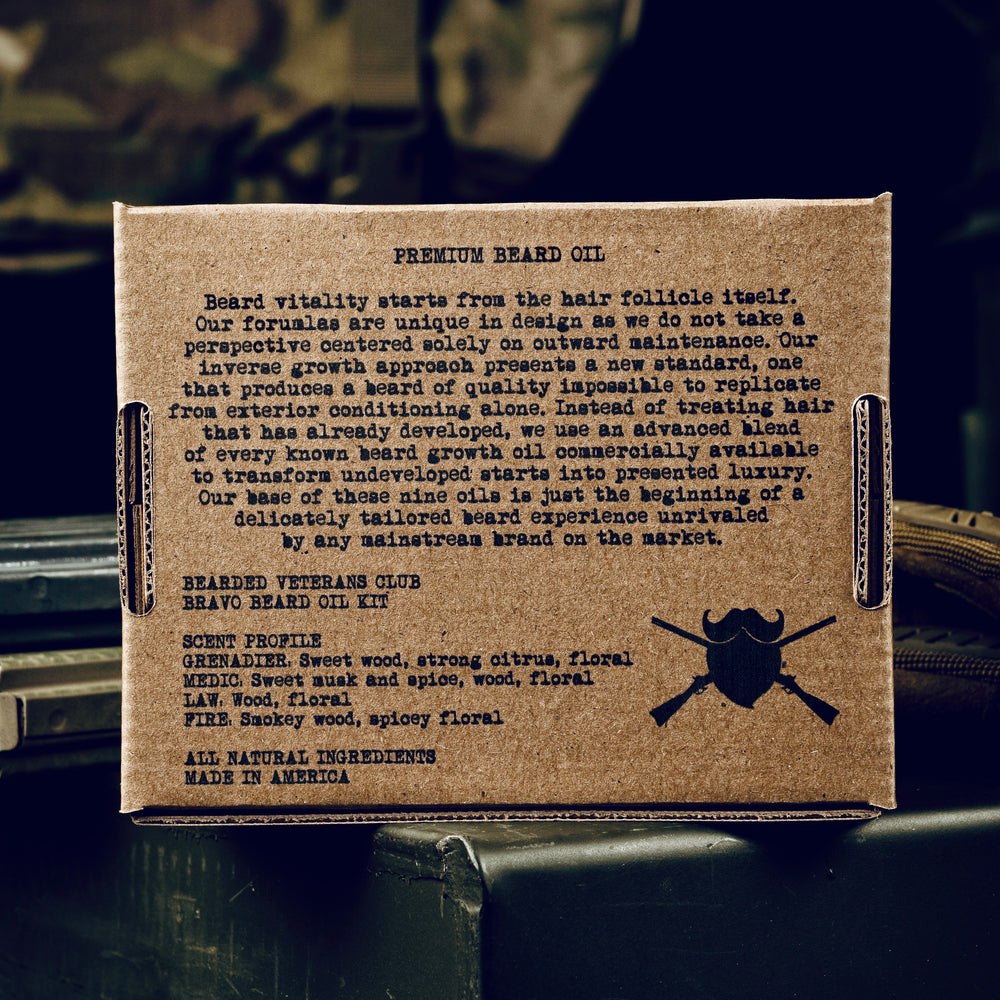 
                  
                    Bravo Beard Oil Kit
                  
                