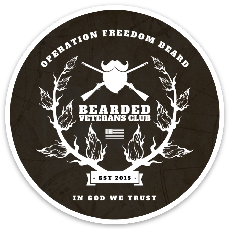 Operation Freedom Beard Sticker - 3