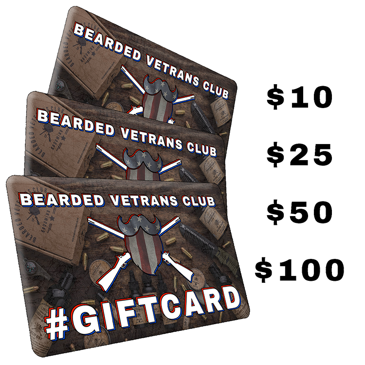 
                  
                    Bearded Veterans Club Gift Card
                  
                